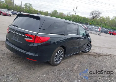 2024 Honda Odyssey Ex-L from USA, damaged, VIN 5FNRL6H64RB055401